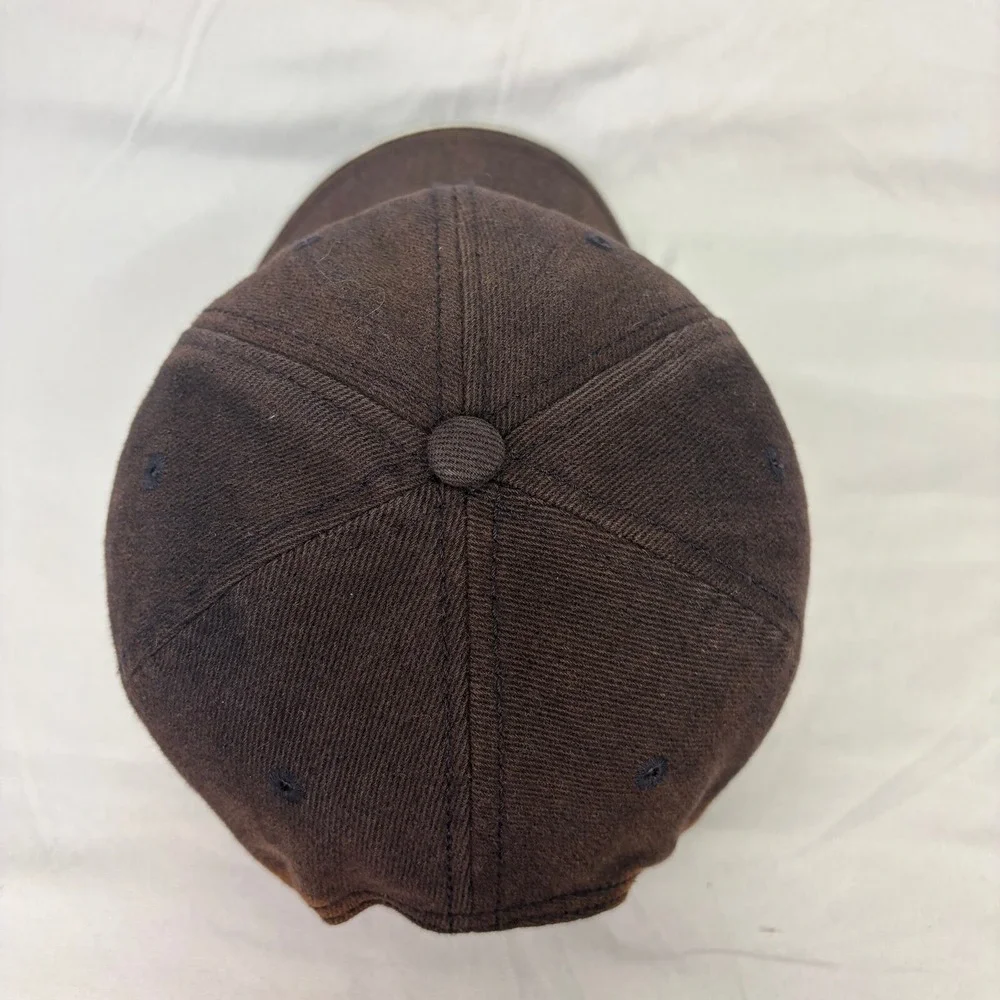 Adidas Arkansas Razorbacks Hat NCAA Mens OSFM Brown Faded Adjustable Cap